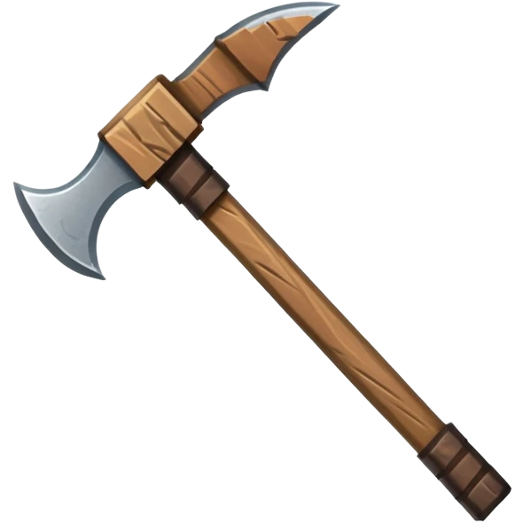 Minecraft pickax  emoji