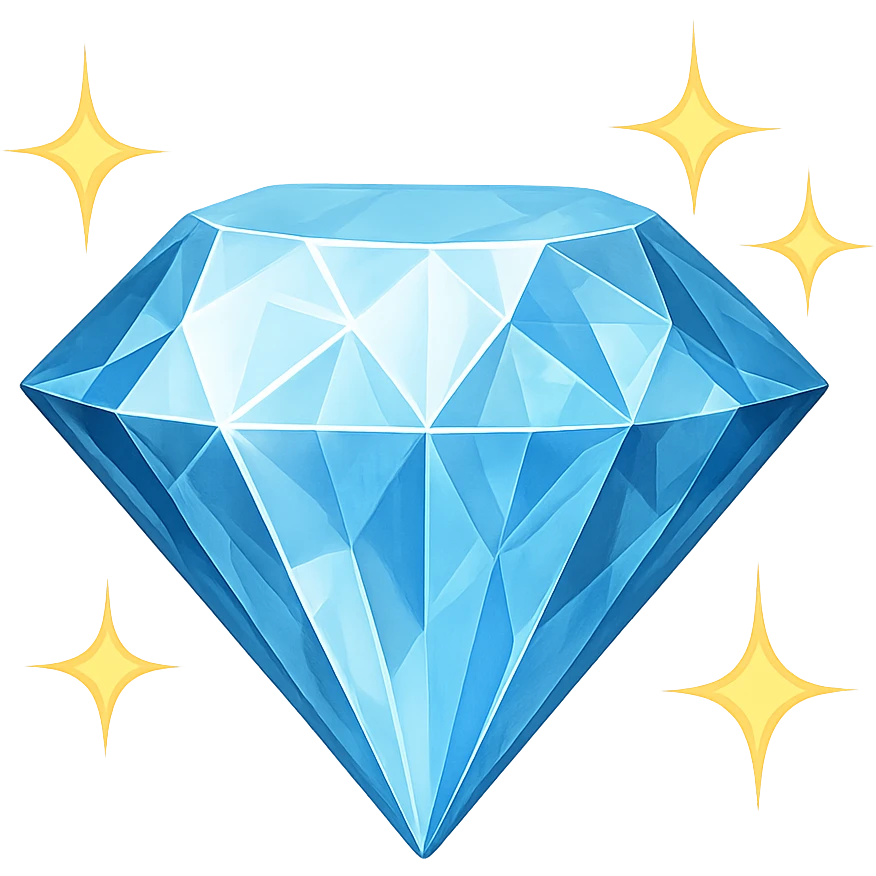 sparkling diamond emoji emoji