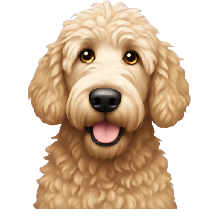 Golden doodle  emoji