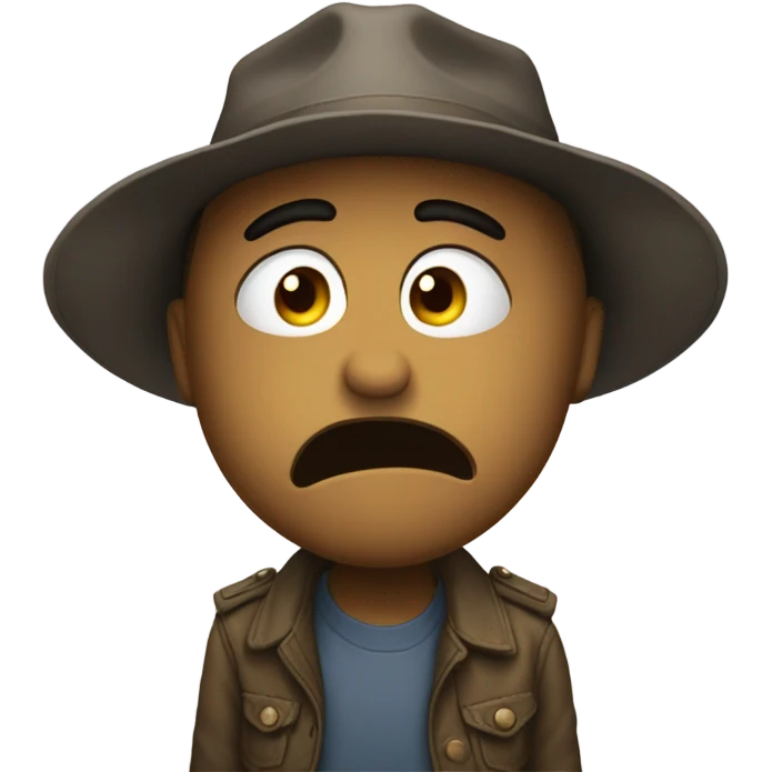 emoji triste y depecionsdo  emoji