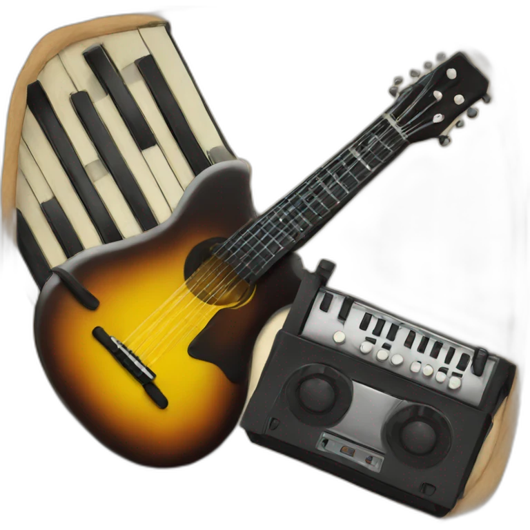Music art emoji