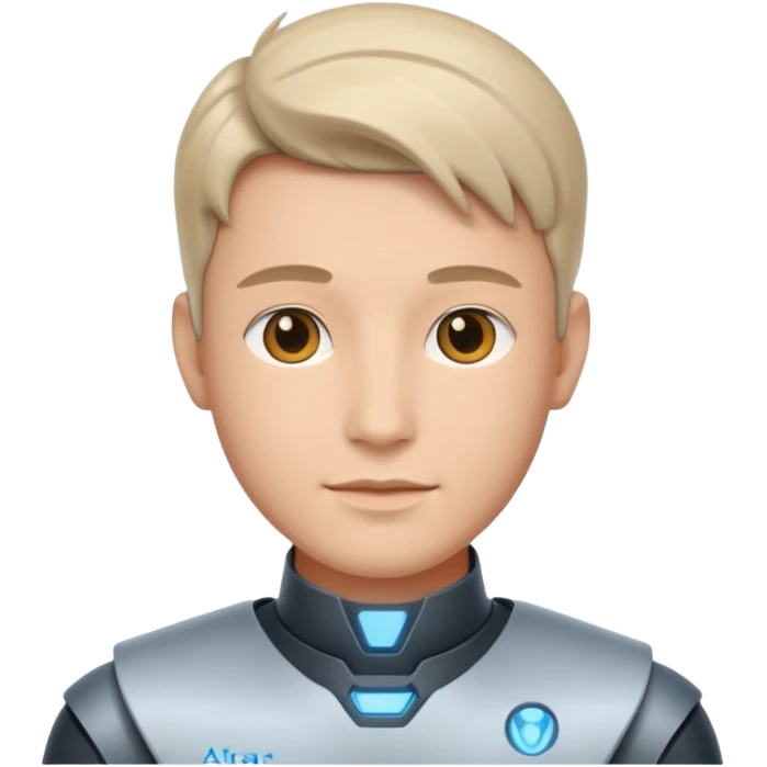 Handsome ai avatar emoji