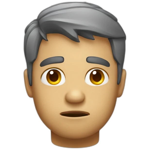 Stressed developer emoji
