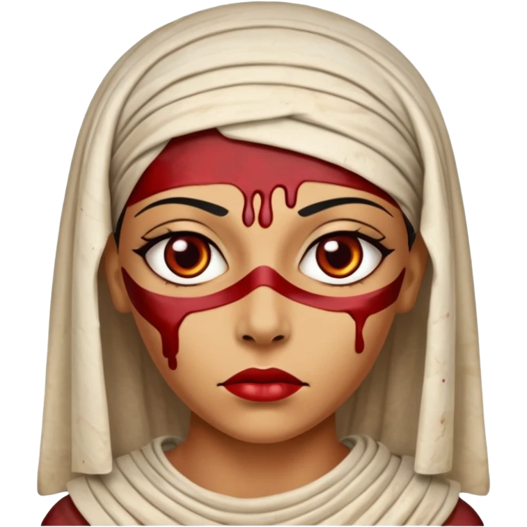 halloween mummy egyptian blood stains funny  emoji