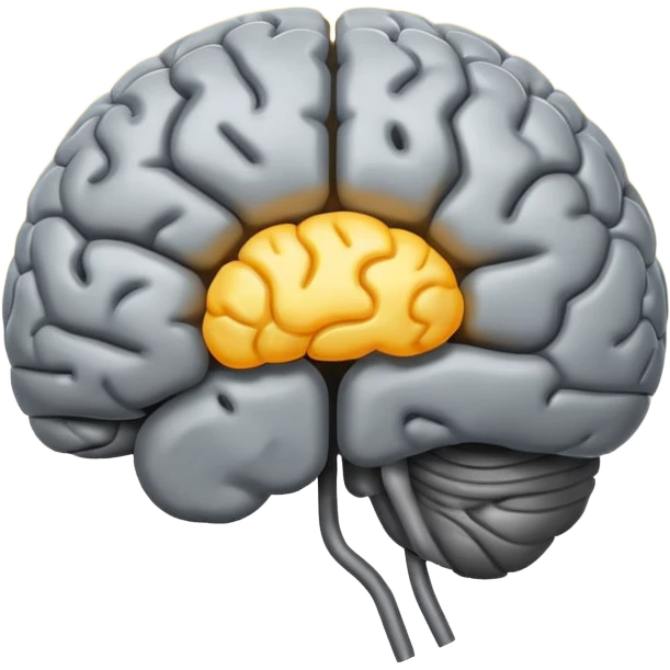 an new idea and a brain emoji