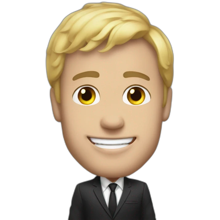 Macron sur Brigitte emoji