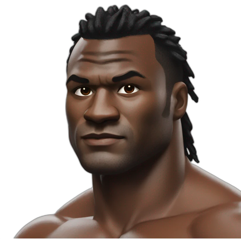 Francis Ngannou emoji