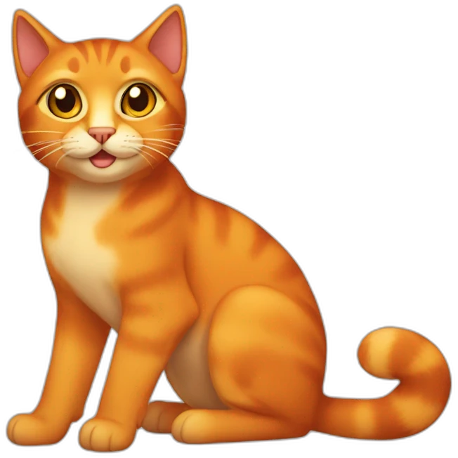 Firestar cat emoji