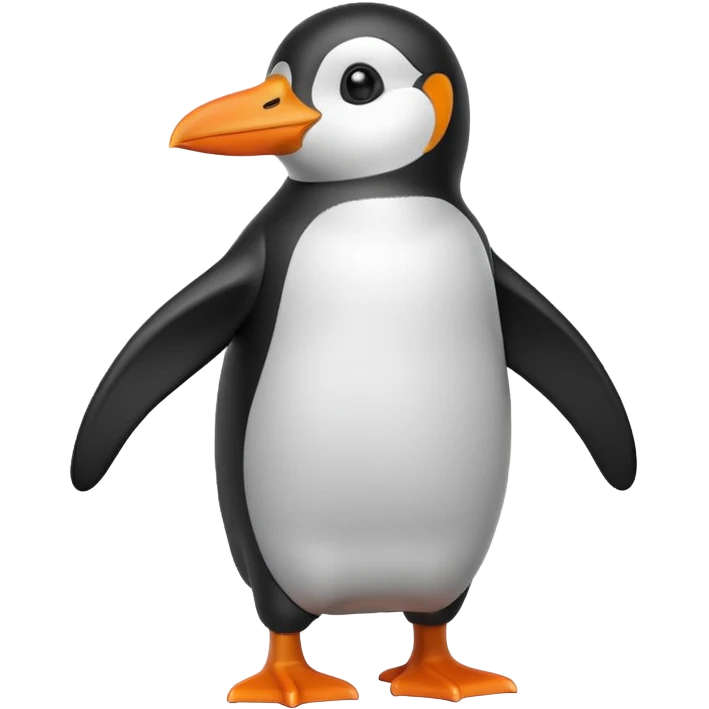 cartoon penguin emoji