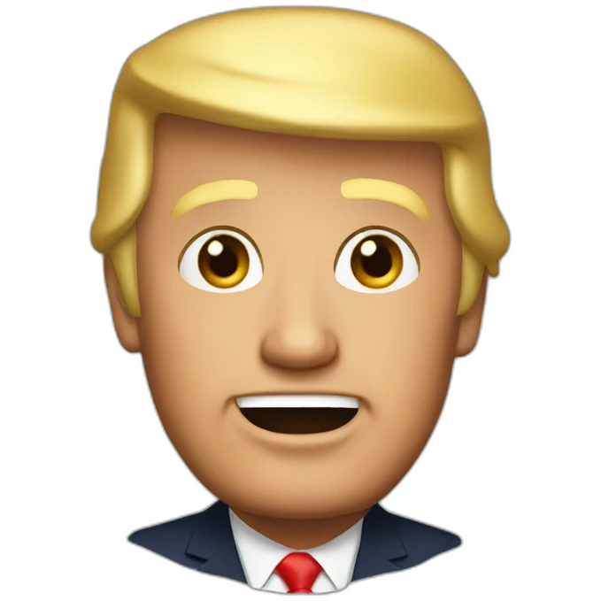 DONALD TRUMP emoji