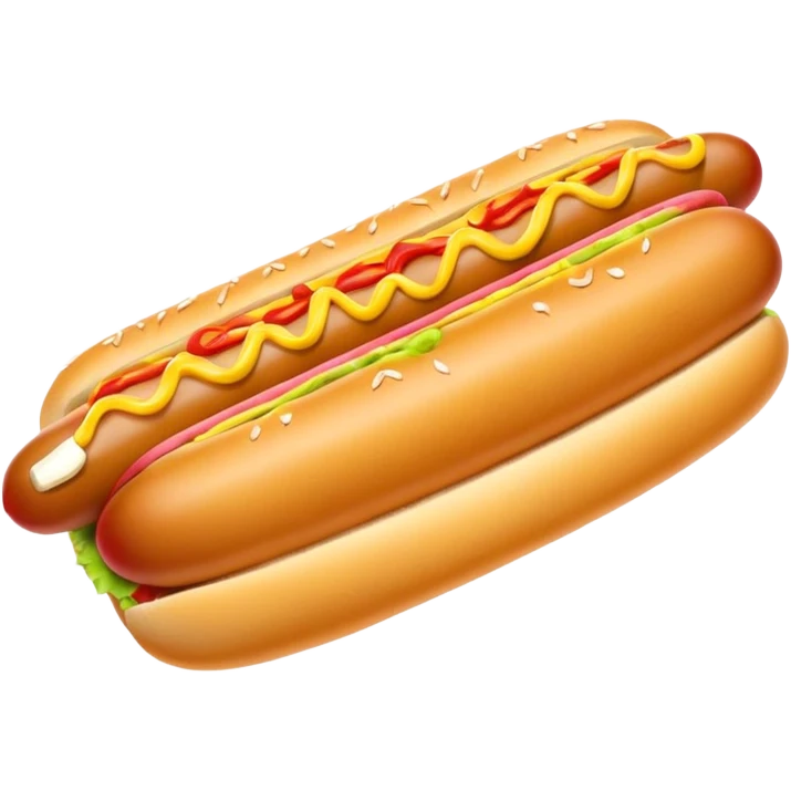 Telephone hotdog emoji