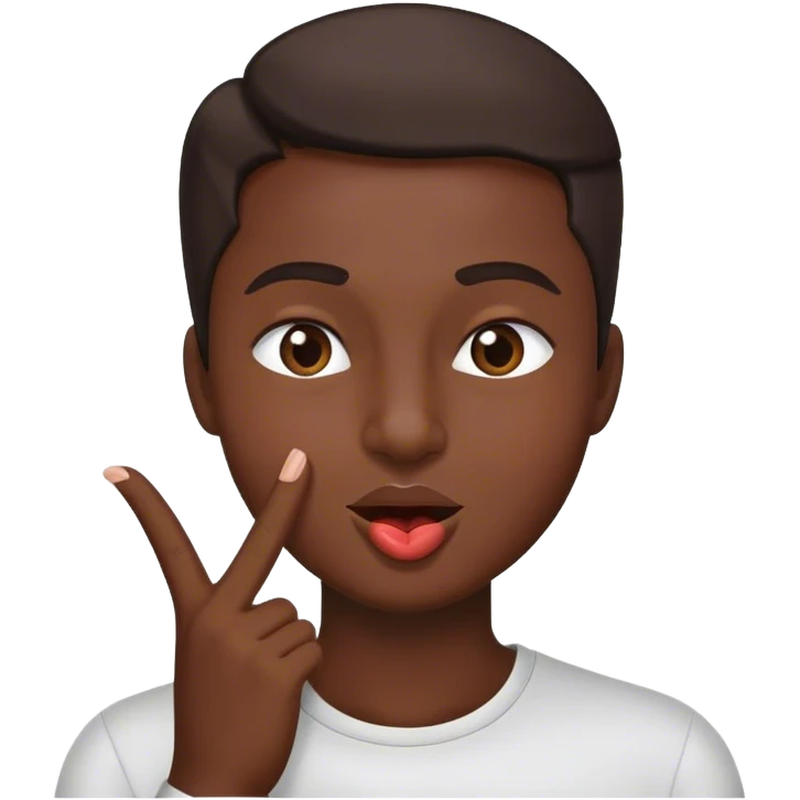 ✌🏽😘 emoji