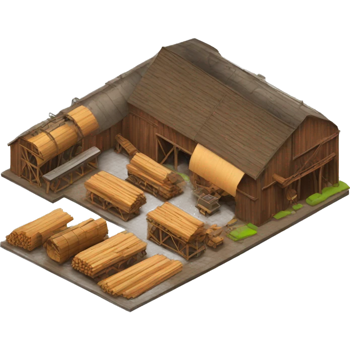 wood factory emoji