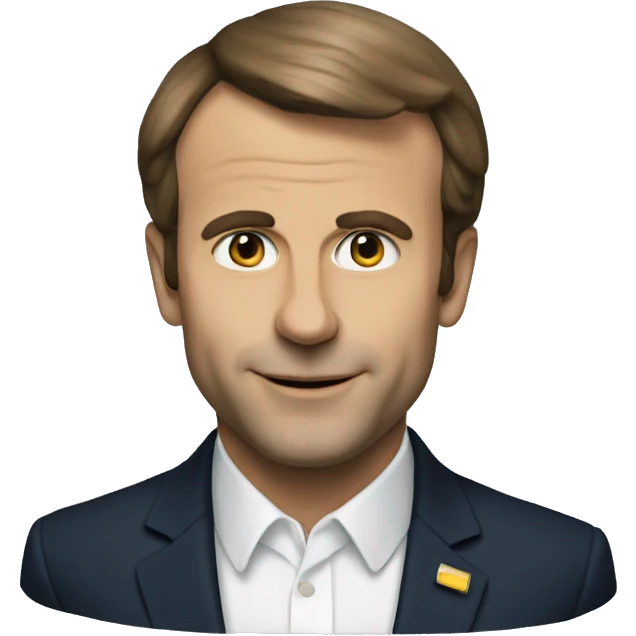 Emanuel Macron  emoji
