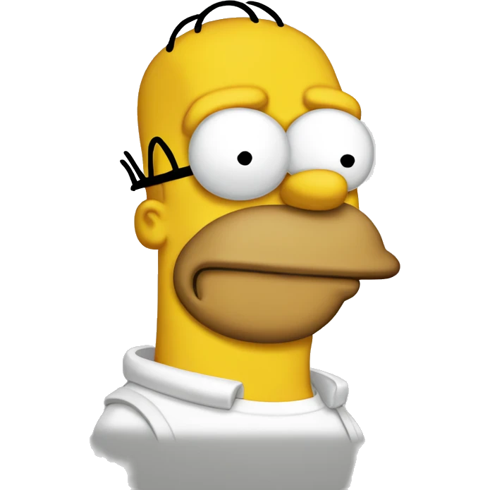 Homer simpson emoji