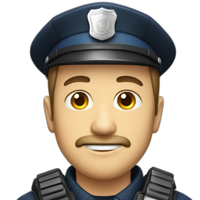 Raid police emoji