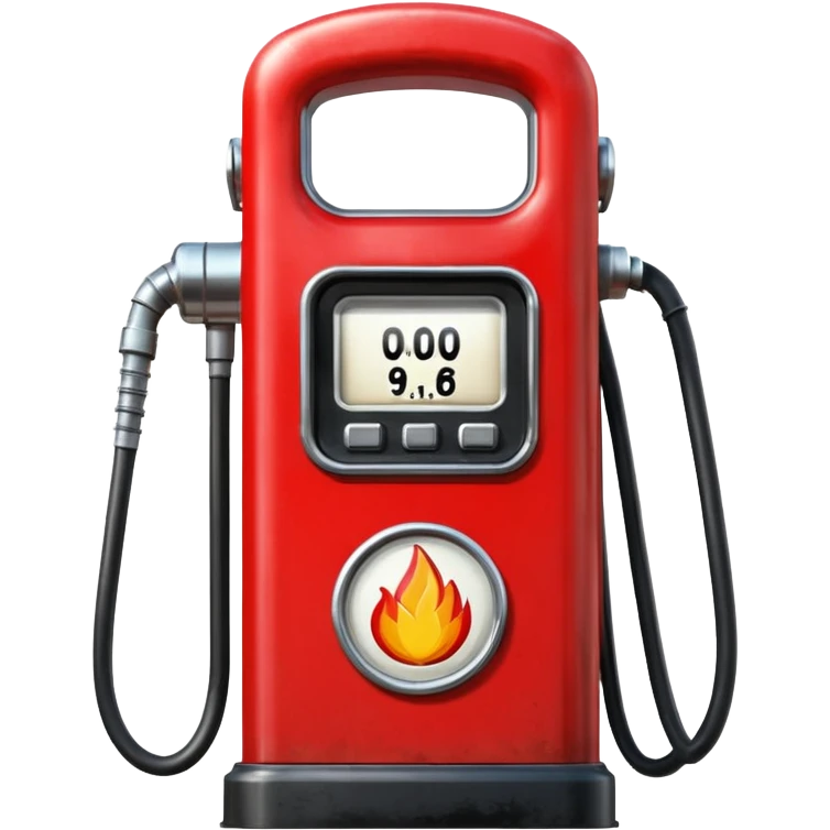 red petrol pump emoji  emoji