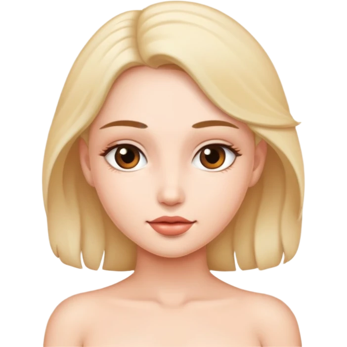 Naked woman emoji