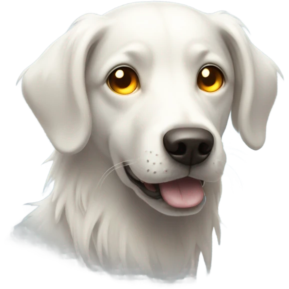 Ghost dog emoji