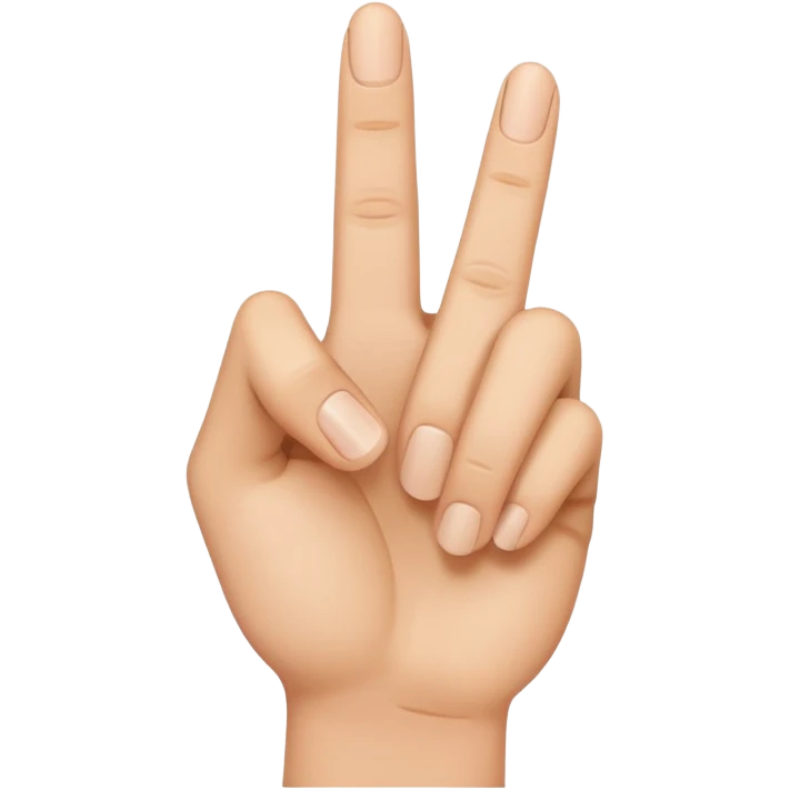 Middle finger emoji