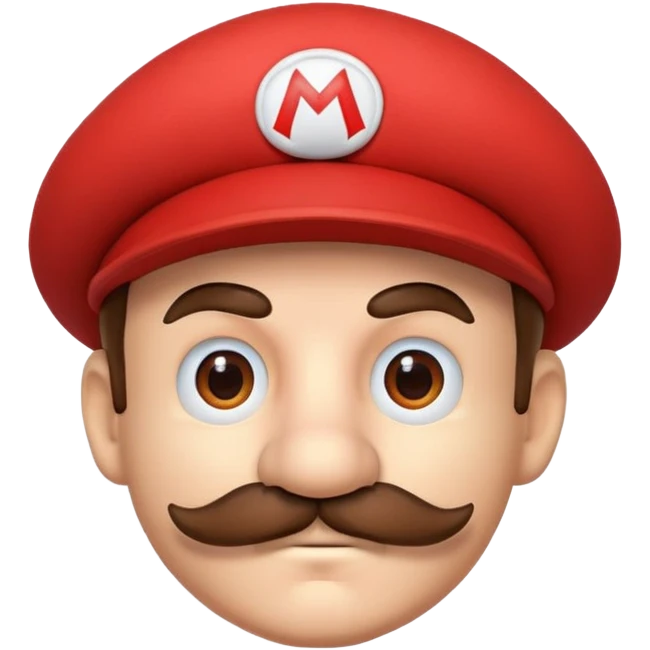 It's mario his head  emoji