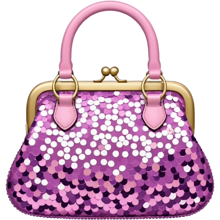 cute glamaholic purse emoji