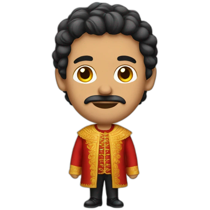 spanish man in spanish clothing emoji