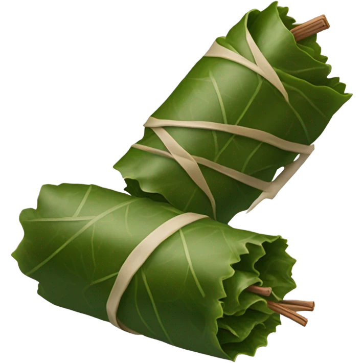 turkish sarma. (stuffed grape leaves) emoji