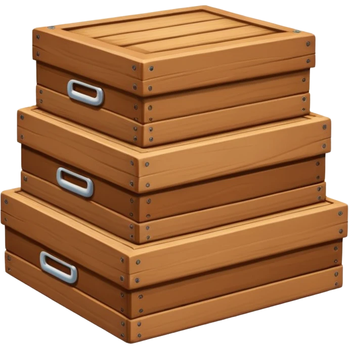 three boxes emoji