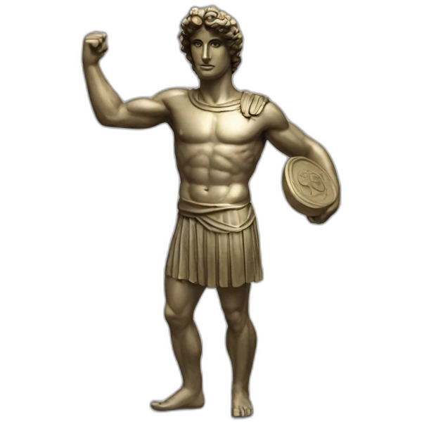 Greek Athelete Statue emoji