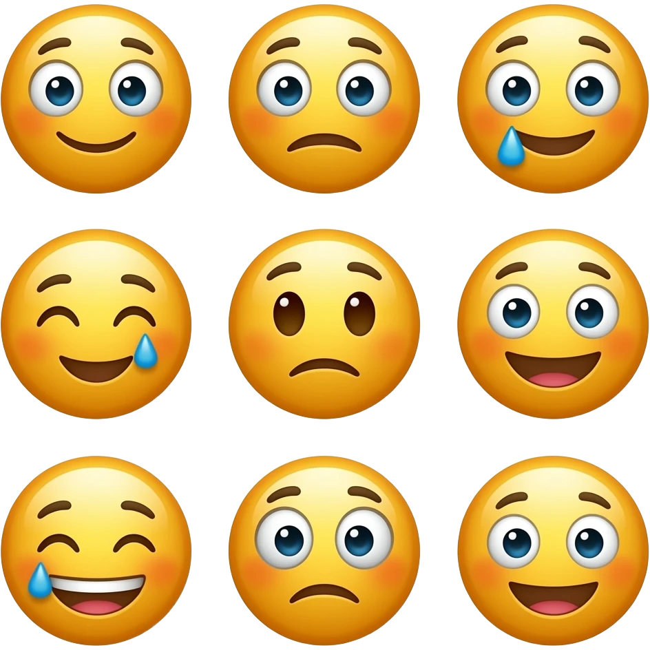 Emojis de los 60s emoji