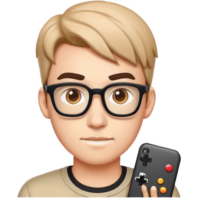 gamer nerd thats nerd face emoji