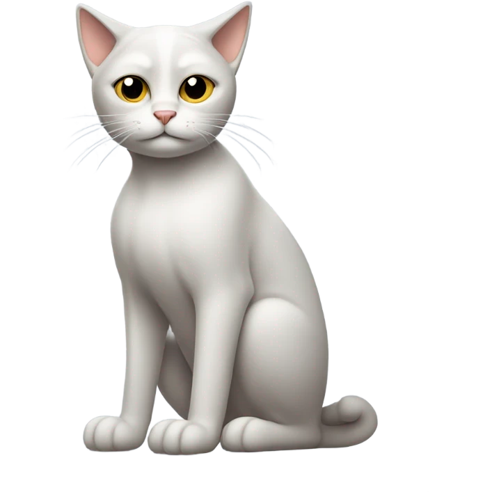 Cat sad emoji