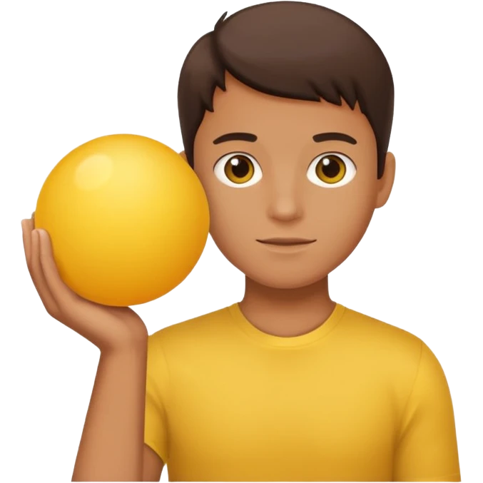 😏. This emoji holding his yellow dick emoji