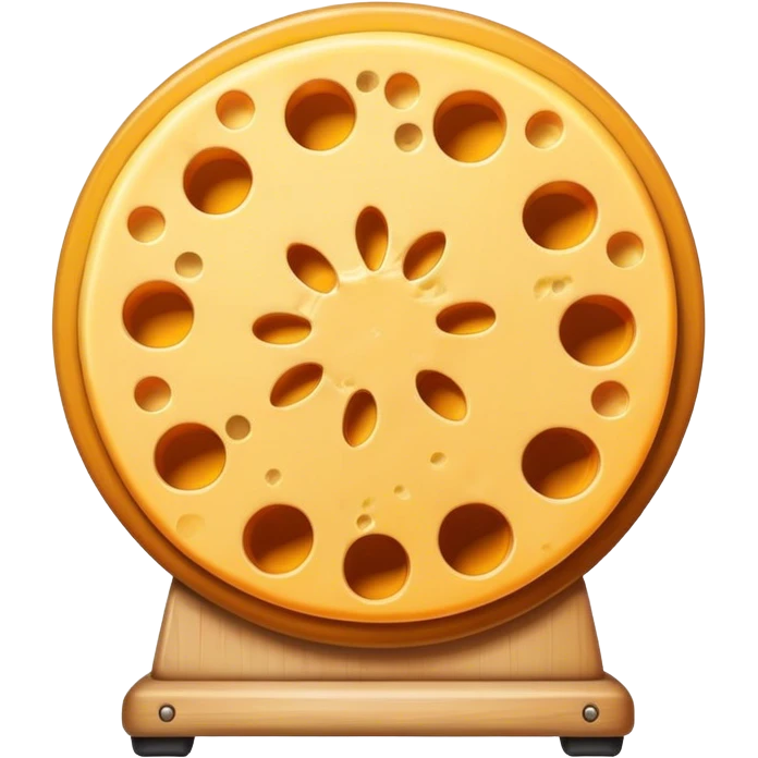 cheese circle emoji