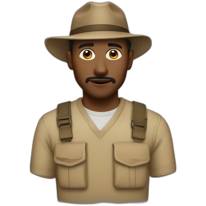Man sahara  emoji