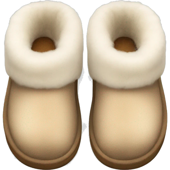 UGG slippers  emoji