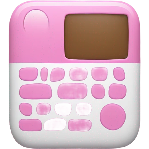 pink iphone 15  emoji
