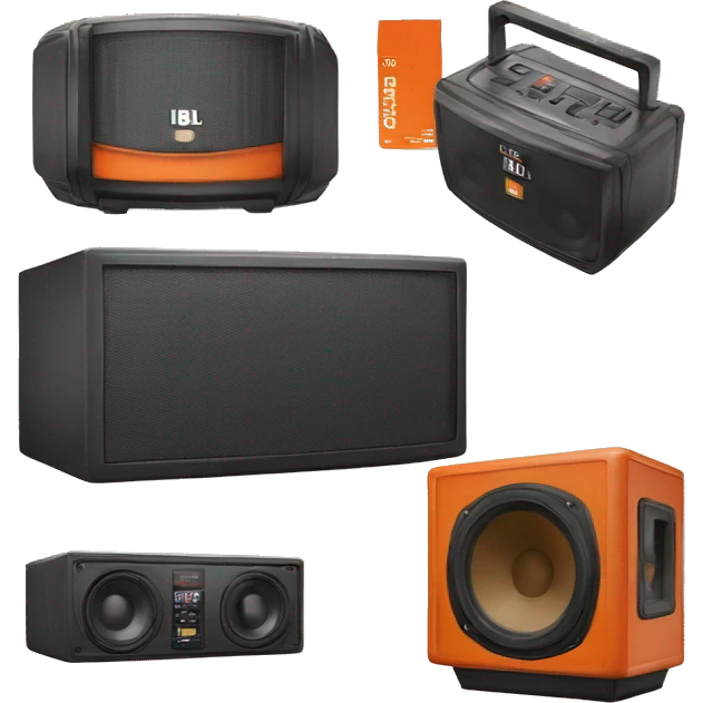 Caixa de som JBL  emoji