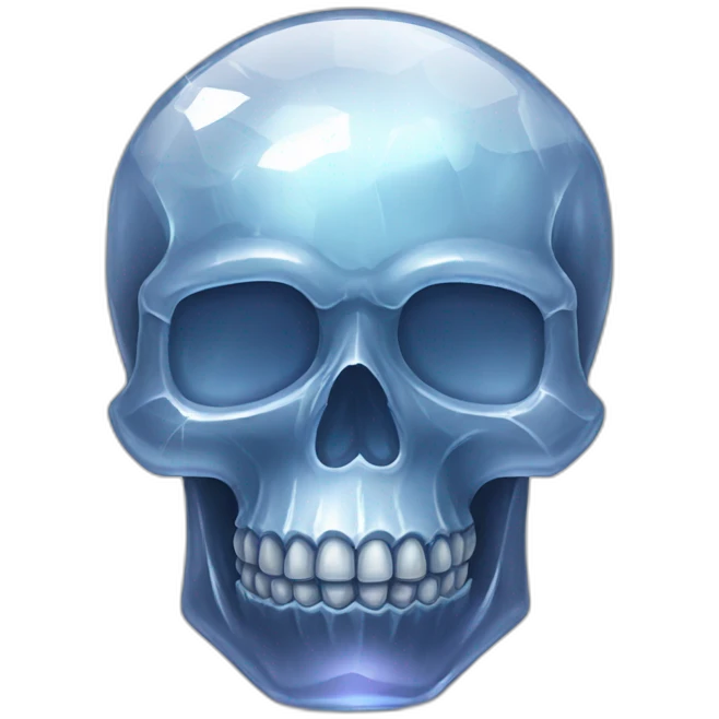 Crystal skull emoji
