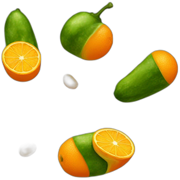 orange-pickle emoji