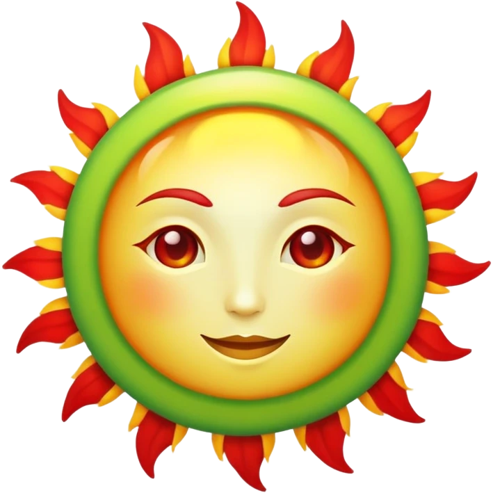 💚☀️❤️ emoji