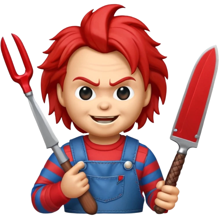 Un emojin de chuky emoji