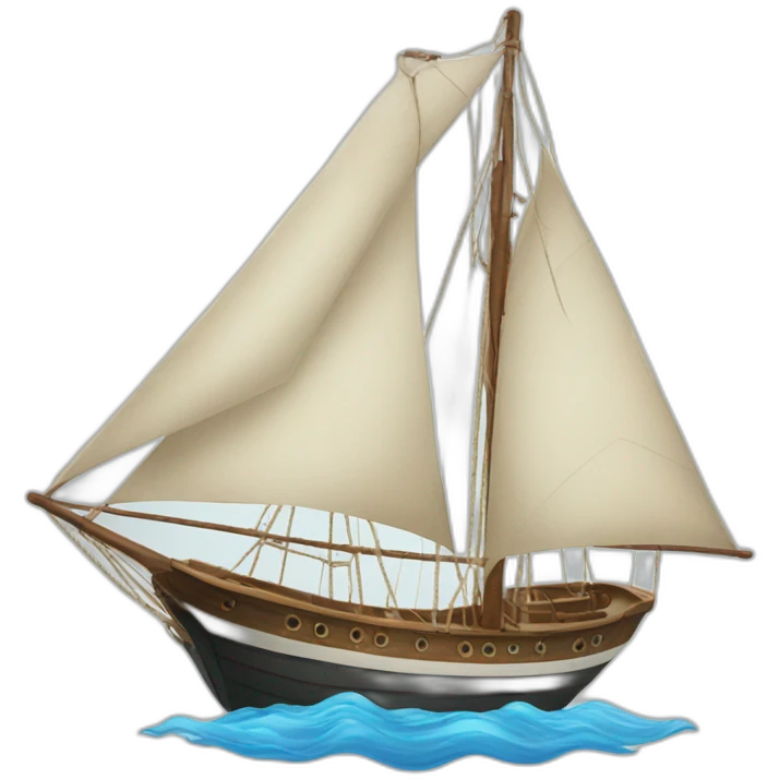 sailing ship emoji