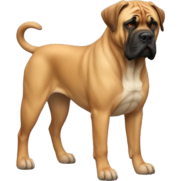 Bullmastiff Dog Breed Full Body emoji