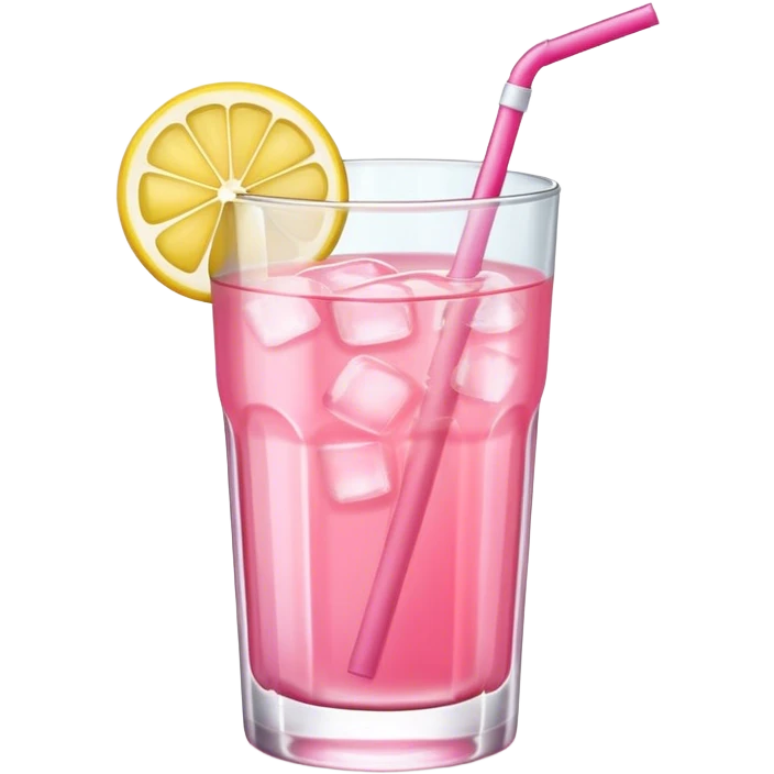 Pink lemonade  emoji