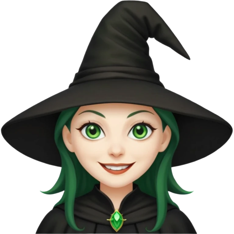 evil witch emoji