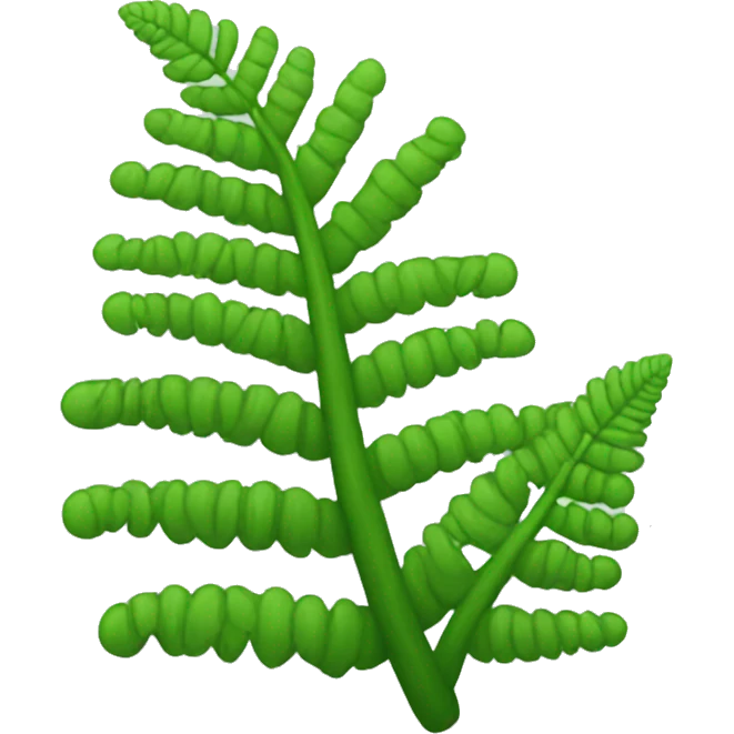 Fern flower emoji