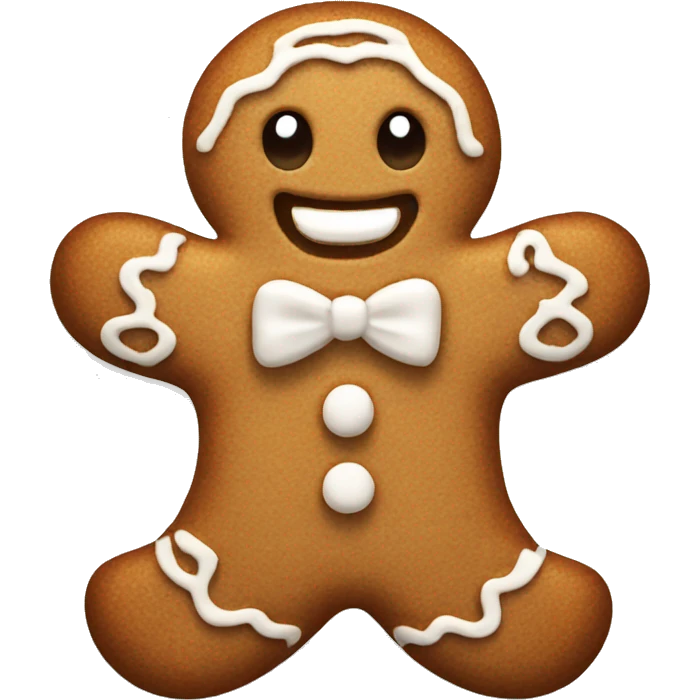 Gingerbread man  emoji