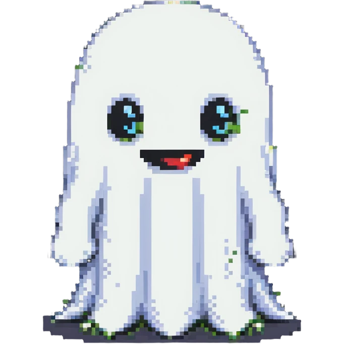 friendly ghost emoji